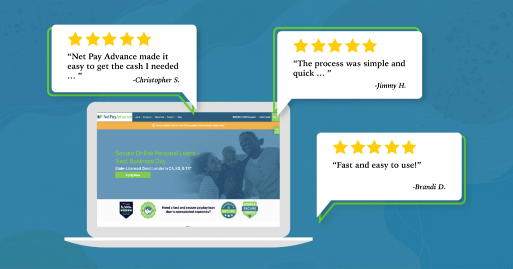 Net Pay Advance Testimonials