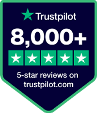 trustpilot performance badge, 8,000+ customers trust and recommend Net Pay Advance