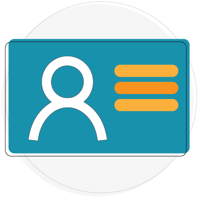 Identification Card Icon