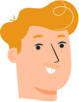 Cartoon portrait of Chris